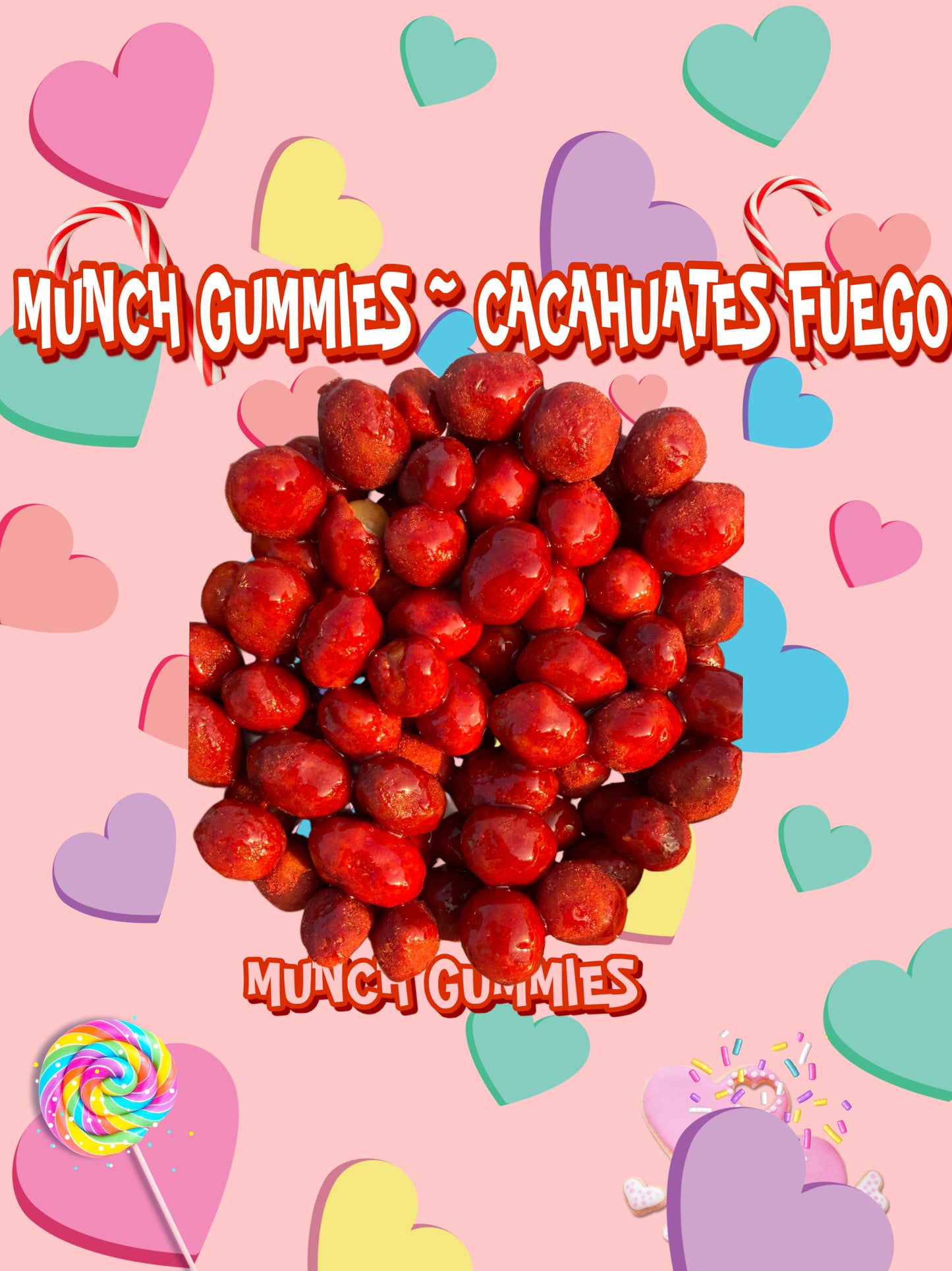 cacahuates fuego