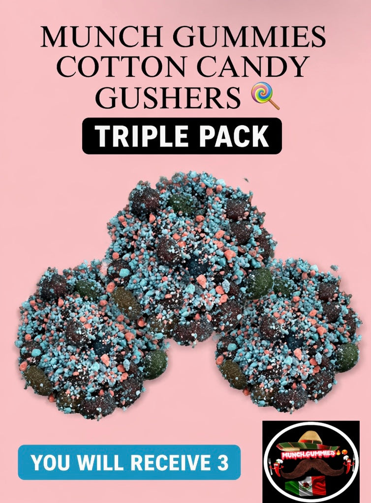 COTTON CANDY GUSH TRIPLE PACK